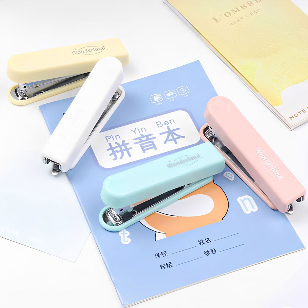 Stapler Heavy Duty - 多機能ミニステープラー - ステープルリムーバー付き、ステープル1000本入り、サイズ10のステープルに対応