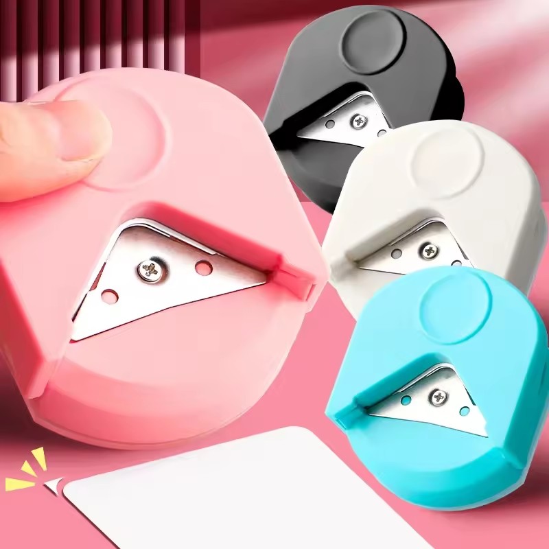 Printer Paper - R4コーナーラウンダー ポータブルペーパーカッター カードフォトカッター 直角トリミングカッター DIY手作りスクラップブックツール