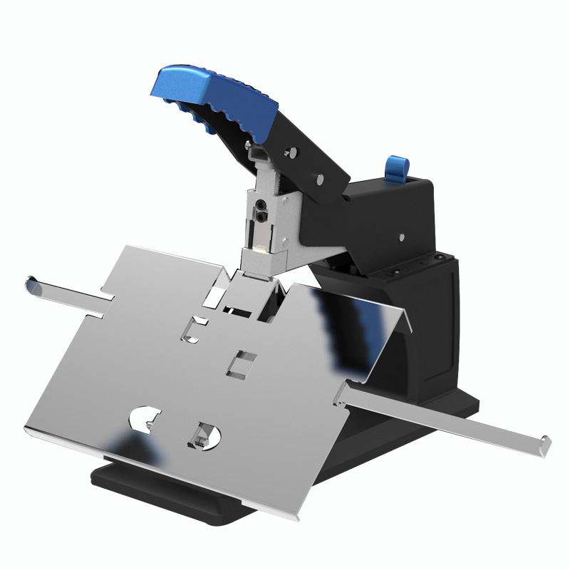 Stapler Heavy Duty - 頑丈なオフィスホッチキス,ブックとドキュメント用の頑丈,フラットステッチ,乗馬用,手動ホッチキス,sh-03