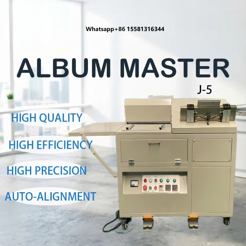 Commercial Book Printing Machines - 商業印刷仕上げ用高速自動フォトブック一体型機、自動選別フォトブック製造機