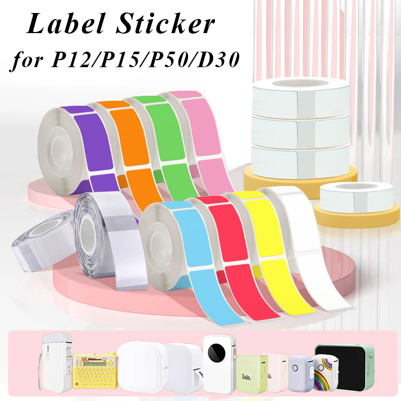 1 ロール粘着ラベルメーカー用紙 P12/P15/P50/Q - Label Maker のレビューと価格