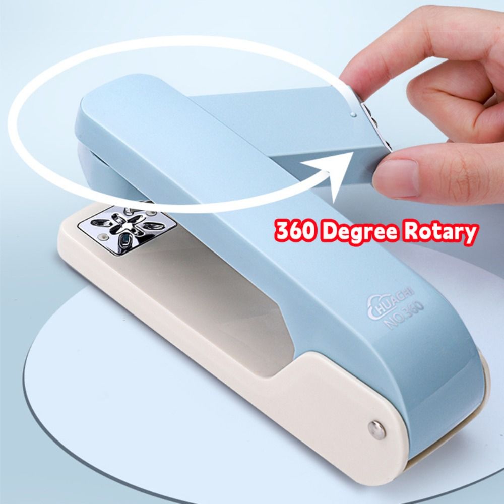 クリエイティブな金属製ステープラー 360度回転式 簡単操作 - Stapler Heavy Duty のレビューと価格