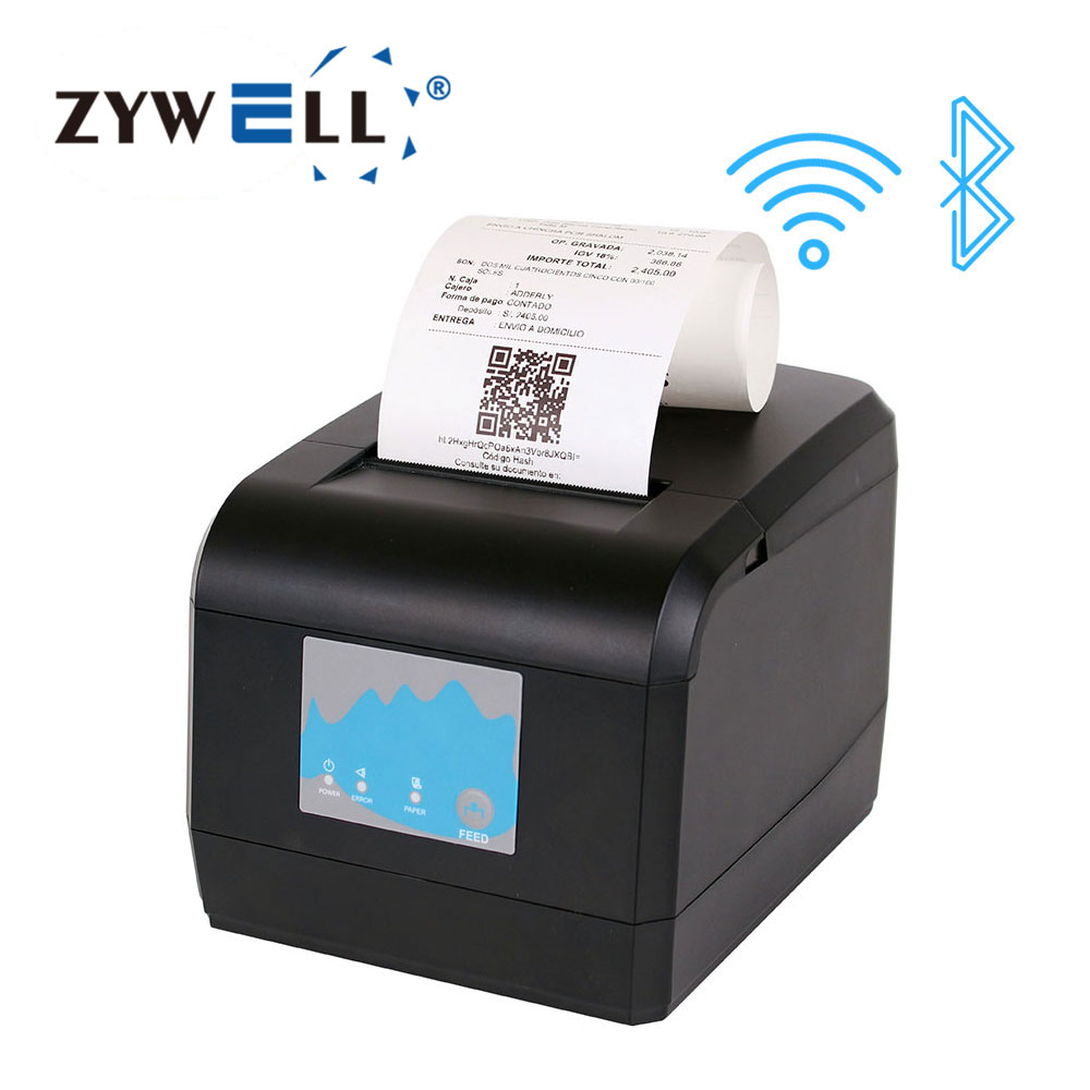 新発売 Wifiプリンター Zywell ZY908 サーマ - Thermal Printer のレビューと価格