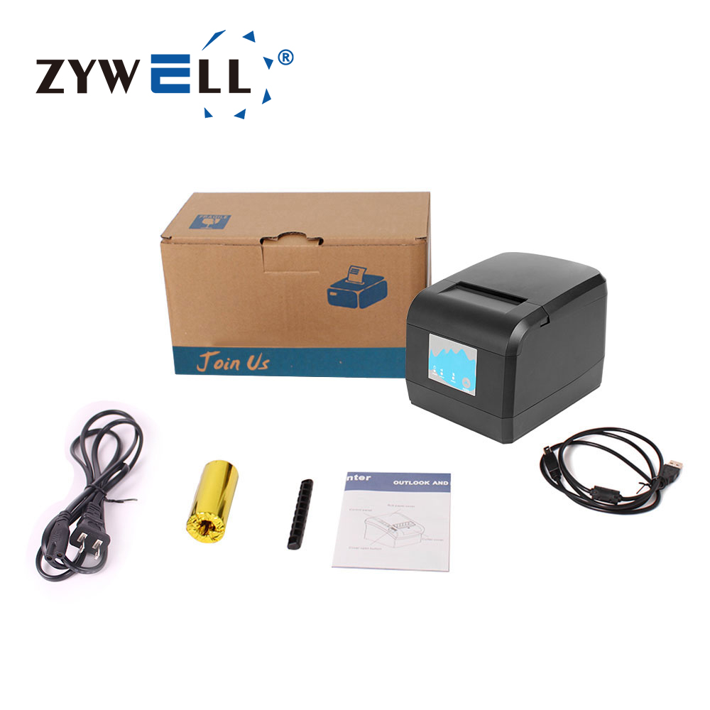 新発売 Wifiプリンター Zywell ZY908 サーマ - Thermal Printer のレビューと価格
