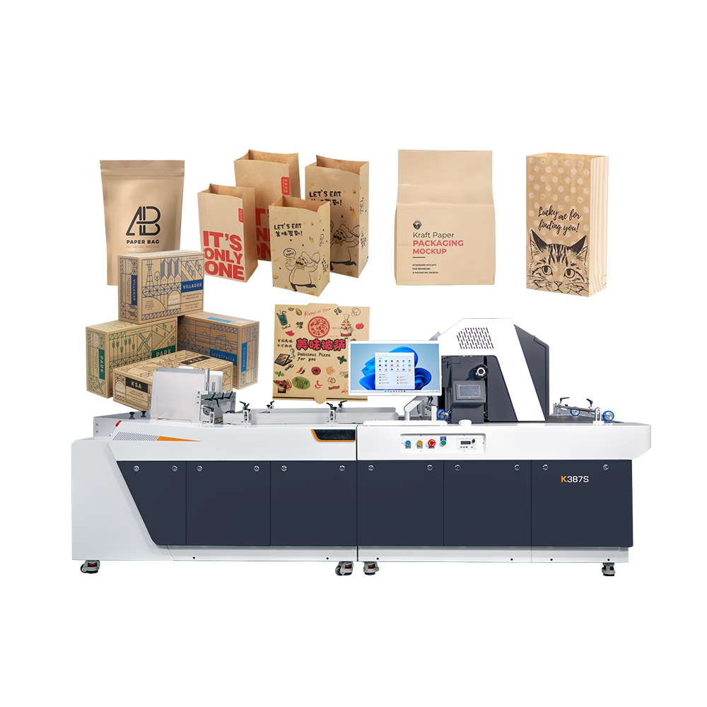 高解像度カラーペーパーバッグ印刷機 FI-1000 デジタル - Printer Paper のレビューと価格
