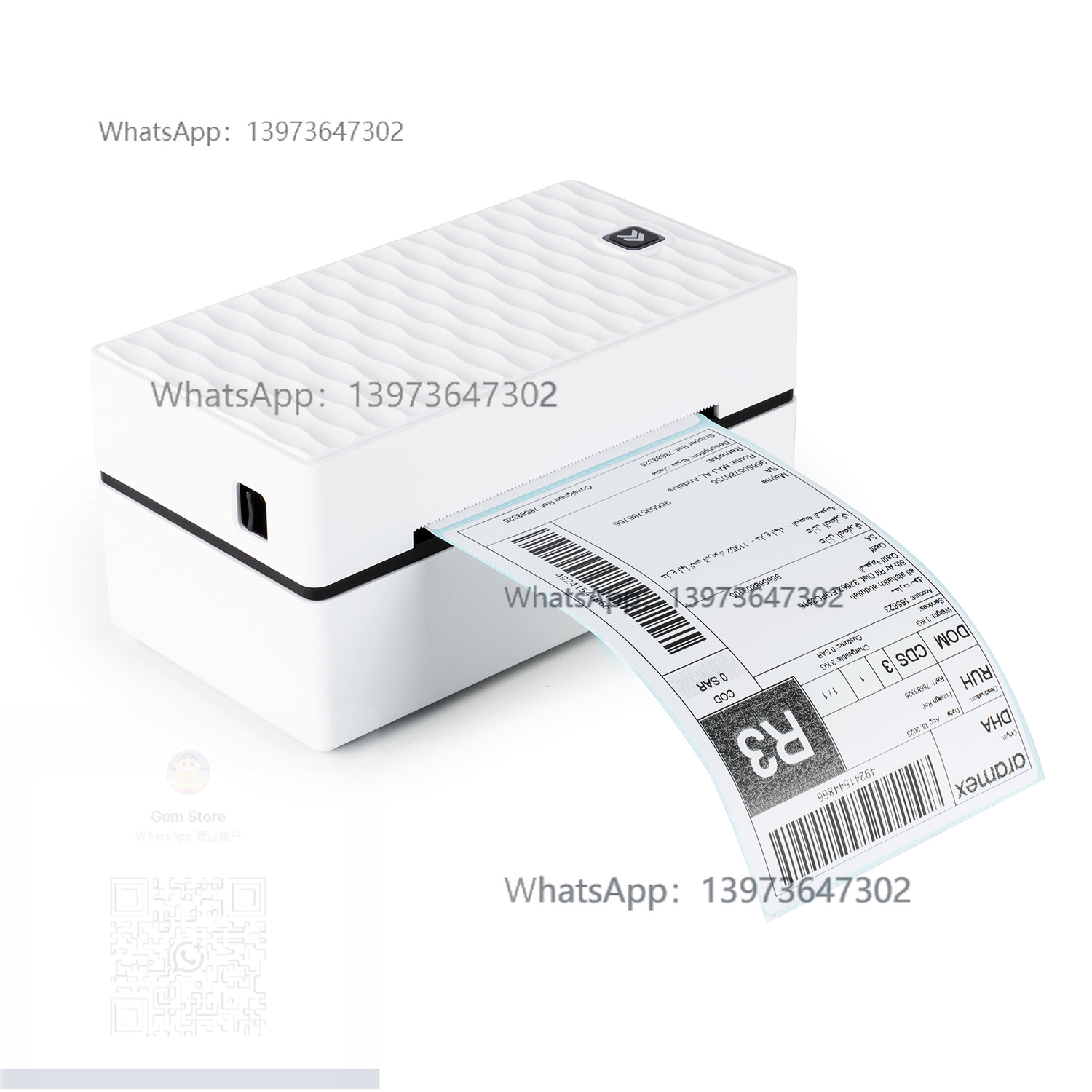 4x6 USB Bluetooth サーマルプリンター デス - Label Printer のレビューと価格